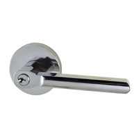 Nidus Mosman Door Lever Handle Entrance Set 65mm Chrome Plated TM-ENT-CP-V