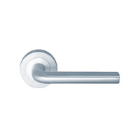 Parisi 1541SC Linea Lever on Rose Passage Set Satin Chrome