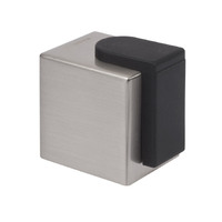 Scope Floor Door Stop Square Satin Nickel DS093SN.B