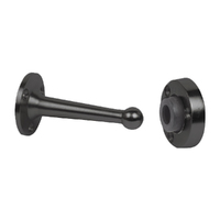 Scope Suction Wall Mounted Hold Open Door Stop Matt Black DS120BK.B