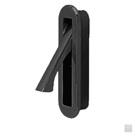 Scope Edge Pull Radius End - Available in Matt Black and Polished Chrome