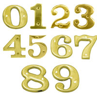 Austyle Contemporary Numeral Number 0-9 - Available in Various Number and Sizes