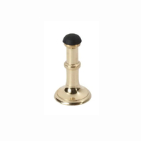 Superior Brass Door Stop 75mm Polished Brass 3081