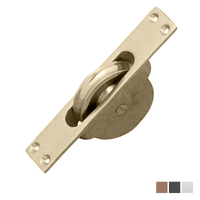 Superior Brass Sash Cord Pulley - Available in Various Finishes