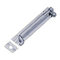 Austyle Barrel Bolt Offset Door Lock 150x32mm Chrome Plate 34272