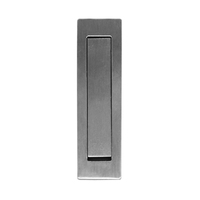 Austyle Sliding Door Edge Pull Concealed Fix Chrome Plate 34455