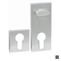 Austyle Solid Escutcheon and Single Snib Set - Available in Various Finishes