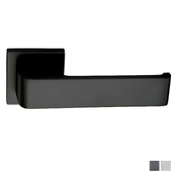 Superior Brass Urban Narrow Door Lever on Square Rose Passage Set - Available in Various Finishes