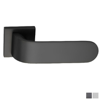 Superior Brass Urban Wide Door Lever on Square Rose Passage Set - Available in Various Finishes