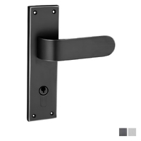 Superior Brass Urban Wide Door Lever on Longplate Entrance Set - Available in Various Finishes