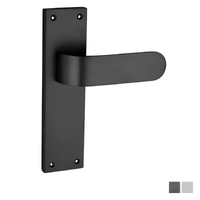 Superior Brass Urban Wide Door Lever on Longplate Passage Set - Available in Various Finishes