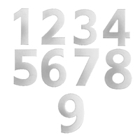 Austyle Architectural Numeral 0-9 150mm - Available in Various Numbers