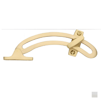 Superior Brass Quadrant Casement Stay Bracket and Lock - Available in Various Finishes