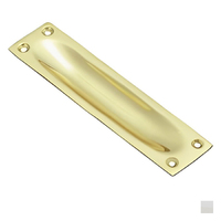 Superior Brass Design 1 Flush Pull - Available in Various Finishes