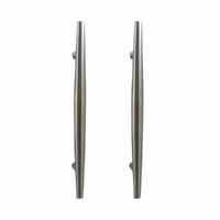 Austyle Entrance Tubular Ergonomic Door Pull Handle Pair Satin Stainless Steel