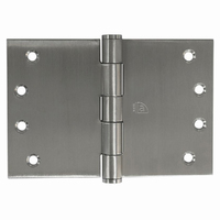 Austyle Broad Butt Door Hinge Fixed Pin Satin Stainless - Available in Various Sizes