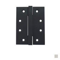 Austyle Door Square Knuckle Butt Hinge Fixed Pin - Available in Matt Black and Satin Chrome