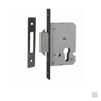 Austyle Entrance Mortice Sliding Door Lock - Available in Matt Black and Satin Stainless Steel