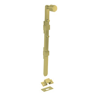 Austyle Panic Bolt Concealed Fix Solid Brass 450mm Polished Brass 5027