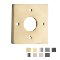 Iver Adaptor Plate Square 60mm Pair - Available In Various Finishes