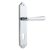 Iver Copenhagen Lever on Shouldered Backplate Euro Polished Chrome 11874E85