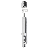 Restocking Soon: ETA Mid November - Tradco 1337CP Surface Mounted Bolt Key Operated Polished Chrome 150x32mm