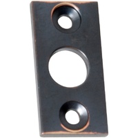 Tradco 1415AC Plate Keeper Antique Copper 9mm Bolt 32x15mm