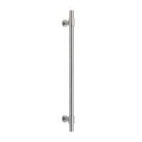 Restocking Soon: ETA Mid November - Iver Helsinki Door Pull Handle 450mm Brushed Chrome 20706