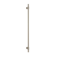 Restocking Soon: ETA Mid November - Iver Helsinki Door Pull Handle 600mm Satin Nickel 20721