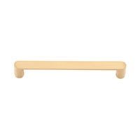 Restocking Soon: ETA End January - Iver Osaka Cabinet Pull Handle CTC 160mm Brushed Brass 20966