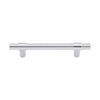 Restocking Soon: ETA Mid June - Iver Helsinki Cabinet Pull Handle CTC 96mm Brushed Chrome 20995