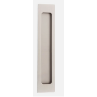 Iver Flush Pull Rectangular Satin Nickel H225xW45xP2.5mm TRA21785