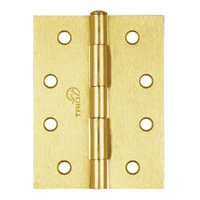 Trio Butt Hinge Loose Pin 100x75x1.6mm Matt Gold PBT10016LPMG