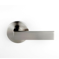 Zanda 11521BN Mace Door Handle Combination Set Brushed Nickel