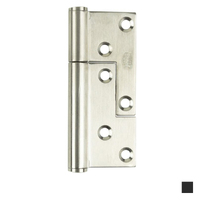 Zanda Lift Off Hinge Fast Fix 100x73x2.5mm - Available in Matt Black and Stainless Steel Finish