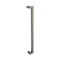 Restocking Soon: ETA Early October - Zanda Nitro Offset Door Pull Handle Back To Back 900mm Graphite Nickel 7131.BB.GN