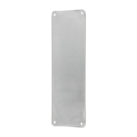 Restocking Soon: ETA Mid January - Zanda Door Push Plate 300x65mm Stainless Steel 7166.SS