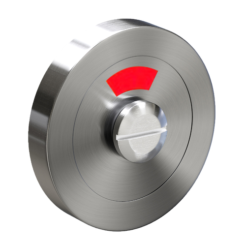 Legge Indicating Emergency Release Escutcheon 50mm Satin Chrome L6014S