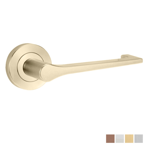 Lockwood Symphony 145 Lever On Round Rose - Available in Various Finishes