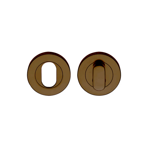 *Nonreturnable Item* Lockwood Symphony 1220 Series Oval Cylinder And Turn Escutcheon Kit Oil Rubbed Bronze 1226/7NORB (MTO 8)