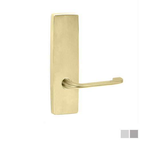 Lockwood Door Lever Handle Square End Plate 115 Lever - Available in Various Finishes