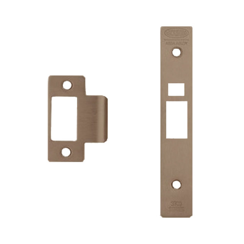 Lockwood 3772 Finish Conversion - Strike, Face Plate & Screw Kit Aged Brass 3772-FINKITAG