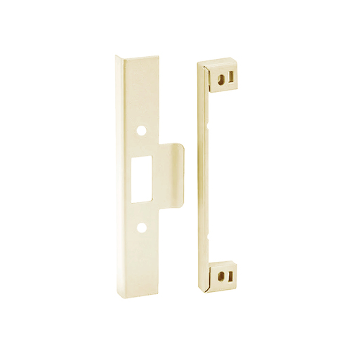 *Nonreturnable Item* Lockwood 3772 Series Rebate Kit- 32mm Lip Strike Satin Brass Unlacquered 3772-RK32SBU (MTO 13)