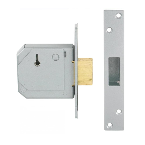 Union Mortice Deadlock 40mm Satin Chrome 3G114E-SC-67