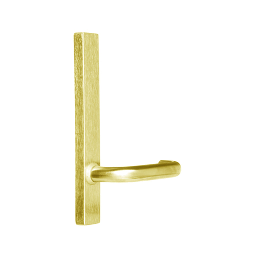 Lockwood 4805 Square End Plate With 70 Lever Polished Brass 4805/70PB