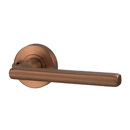 Lockwood Vivid V4 Privacy Set Includes Latch 130mm Satin Bronze PVD VIV2/V4BZPVD