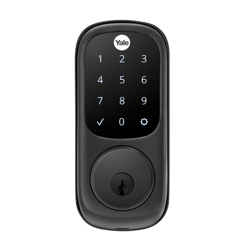 Yale Assure Smart Lock Keyed with Yale Home Matt Black YRD226HKMBK