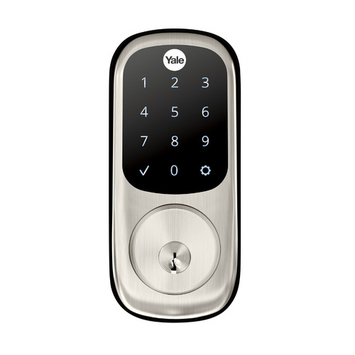 Yale Assure Smart Lock Keyed with Yale Home Satin Chrome YRD226HKSC