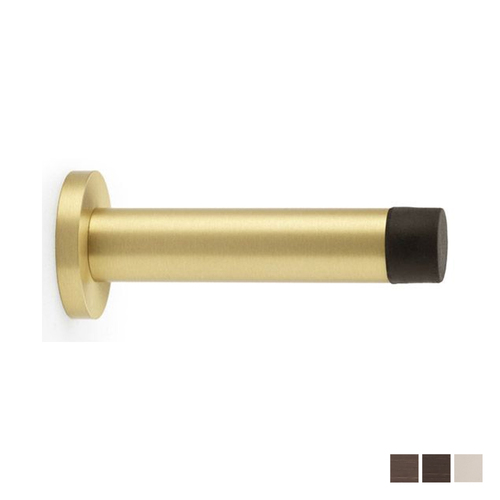 Alexander and Wilks Cylinder Projection Door Stop 80mm - Available in Various Finishes