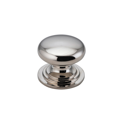 Restocking Soon: ETA Early July - Iver Sarlat Cupboard Knob Handle 38mm Polished Nickel 0575